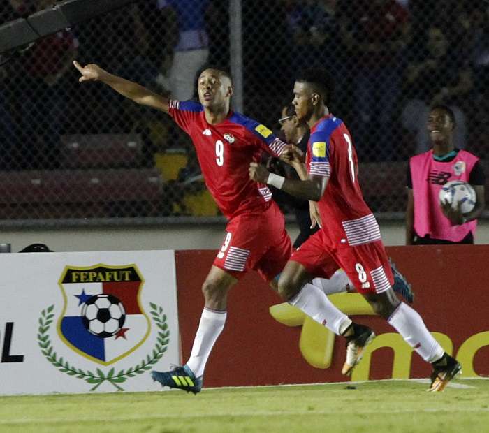 Gabriel Torres, atacante de la selección de Panamá. / EFE
