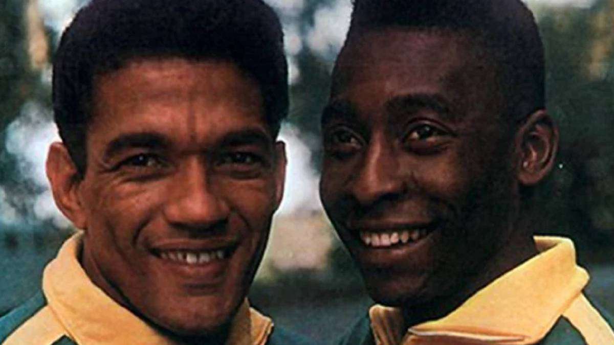 Garrincha y Pelé, jugadores legendarios en la historia de los mundiales./ Cortesía