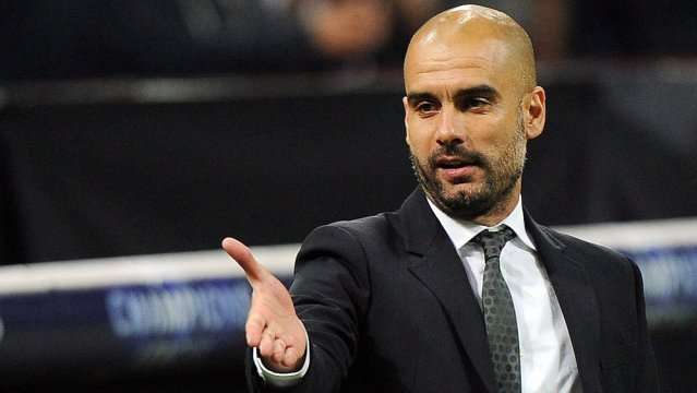 El entrenador del Manchester City, el español Pep Guardiola, se mostró feliz en el fútbol inglés./EFE