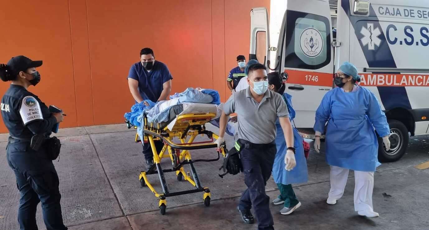 Llegada de los heridos a los centros hospitalarios.