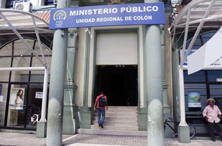 Instalaciones del Ministerio Público en Colón. Foto: Cortesía