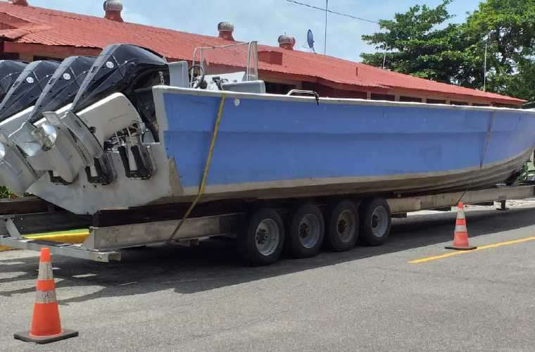 Será una de las embarcaciones más grandes con que contará el Senan para la lucha contra el narcotráfico en las aguas panameñas. Foto: Cortesía 