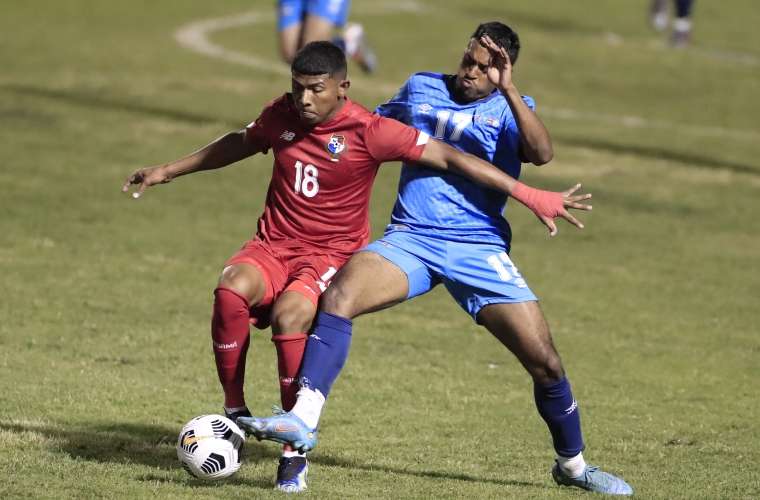 Panamá venció en su primer partido a Aruba 5-0 para arrancar con el pie derecho el Campeonato Premundial de la categoría Sub-20. Foto: Fepafut