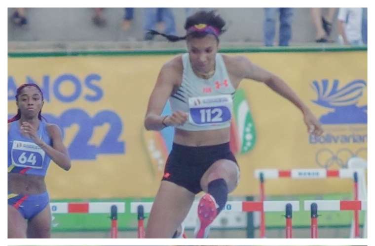 Gianna Woodruff, atleta de los 400 metros con vallas. Foto: COP