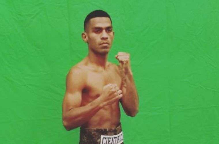 Boxeador panameño Ricardo &#039;El Científico&#039; Núñez.