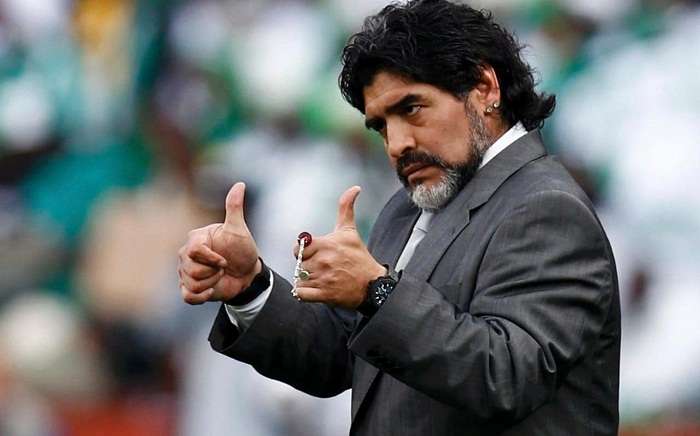 Maradona guió a Argentina al título de 1986 en México. Foto: EFE