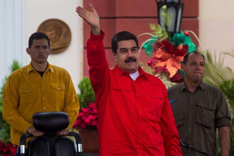 El presidente de Venezuela, Nicolás Maduro (c). EFEArchivo