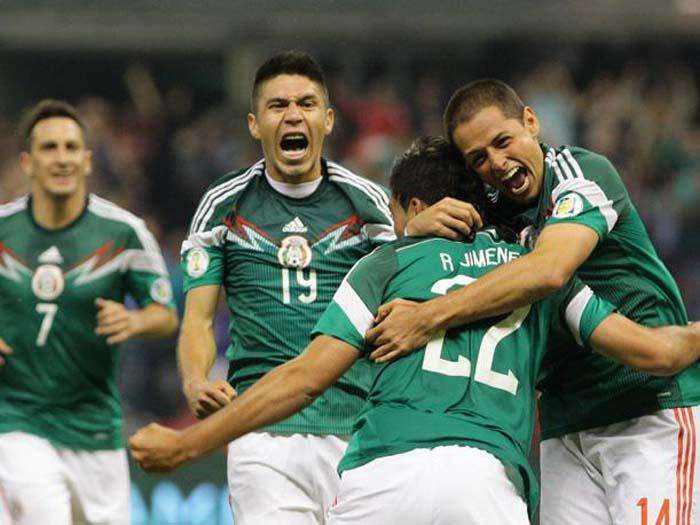 La selección de México quedó en un grupo muy complicado. Foto EFE