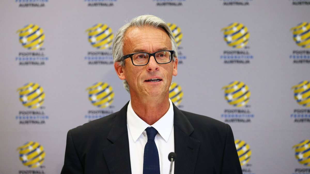 David Gallop, presidente de la Federación Australiana de Fútbol.
