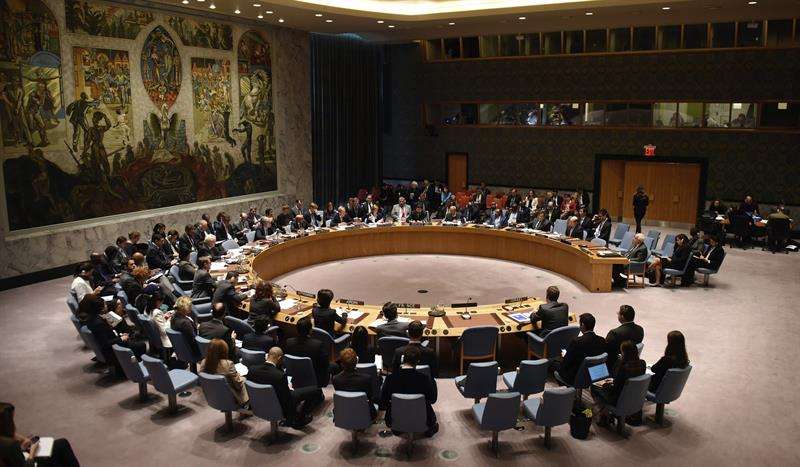 Vista general de una reunión del Consejo de Seguridad de la ONU. EFE/Archivo