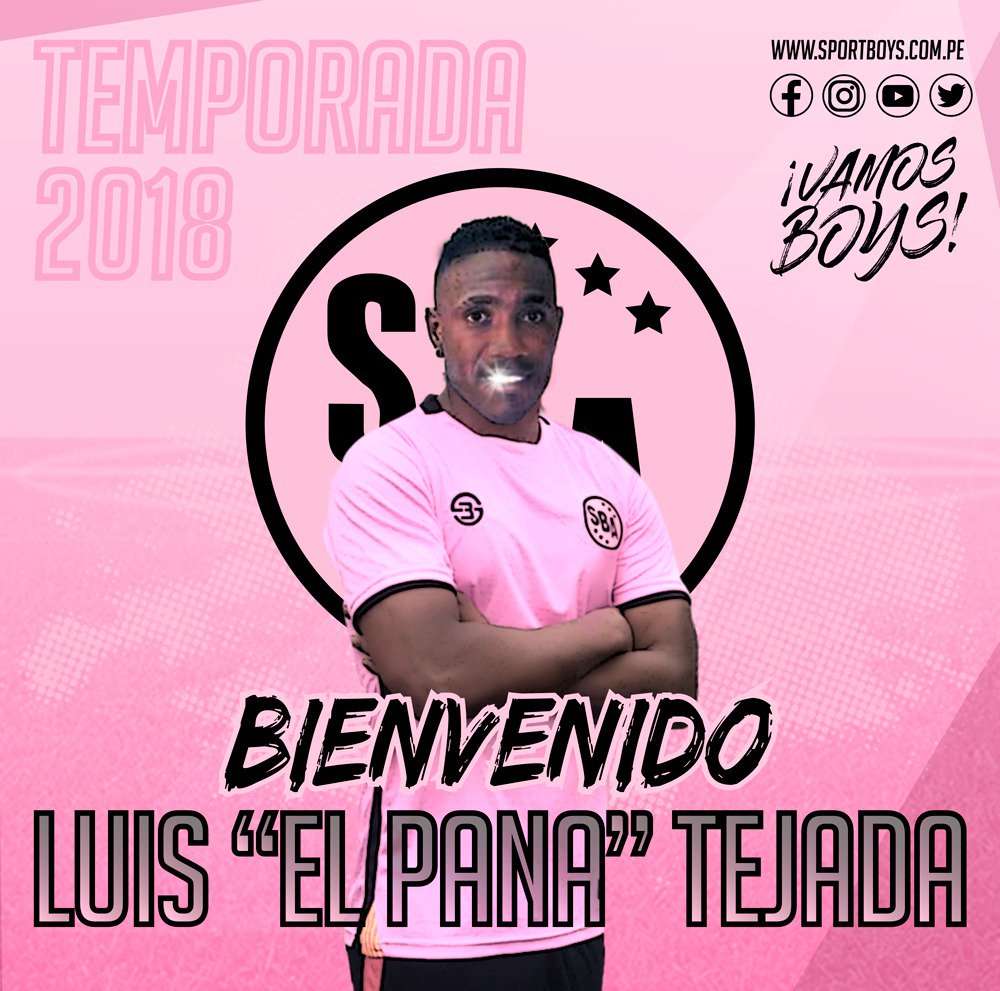 Luis Tejada jugará con su tercer equipo en la Liga de Perú.