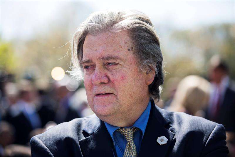 Steve Bannon, exasesor presidencial. Foto: EFE