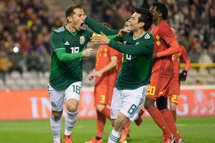 México jugó ante Bélgica en la penúltima fecha FIFA en noviembre pasado.