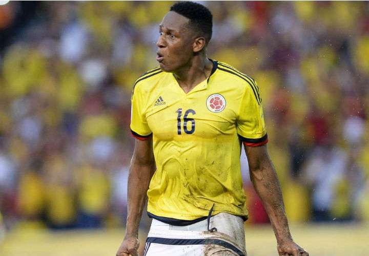 El defensa colombiano Yerry Mina será presentado, el próximo sábado, como nuevo jugador del Barcelona hasta el 30 de junio de 2023. Foto EFE