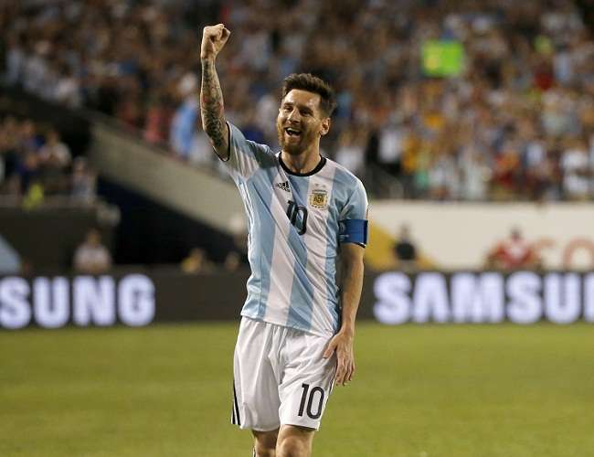 Messi, la estrella de la selección argentina y el Barcelona. Foto: EFE