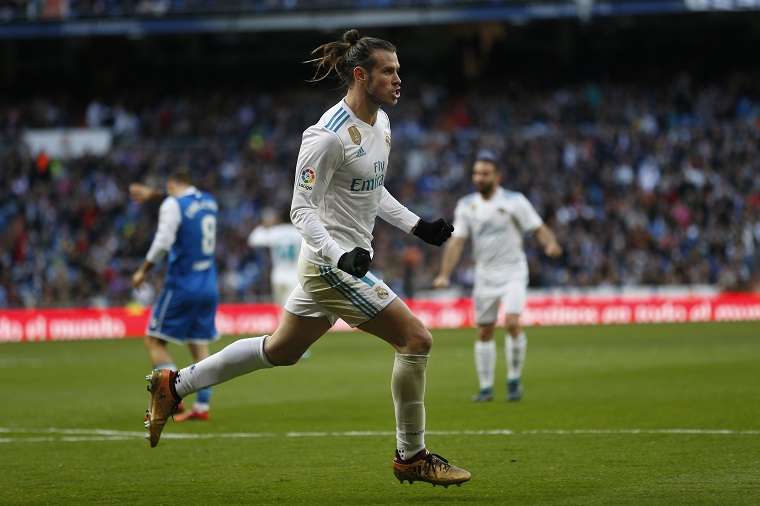 Gareth Bale celebra./ Foto AP