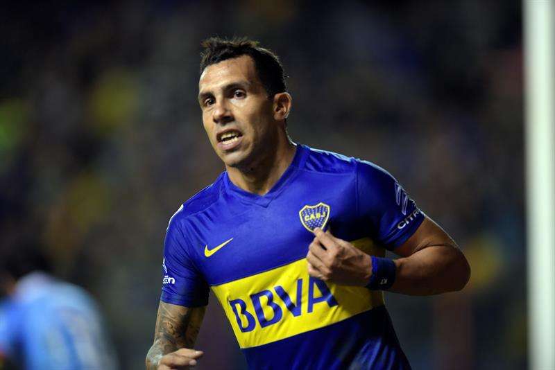 Carlos Tevez, atacante del Boca Junior. / AP