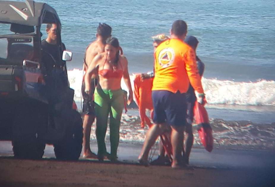 El personal de Sinaproc se mantiene apostado en cuatro playas de la provincia de Chiriquí. /  Foto: Mayra Madrid