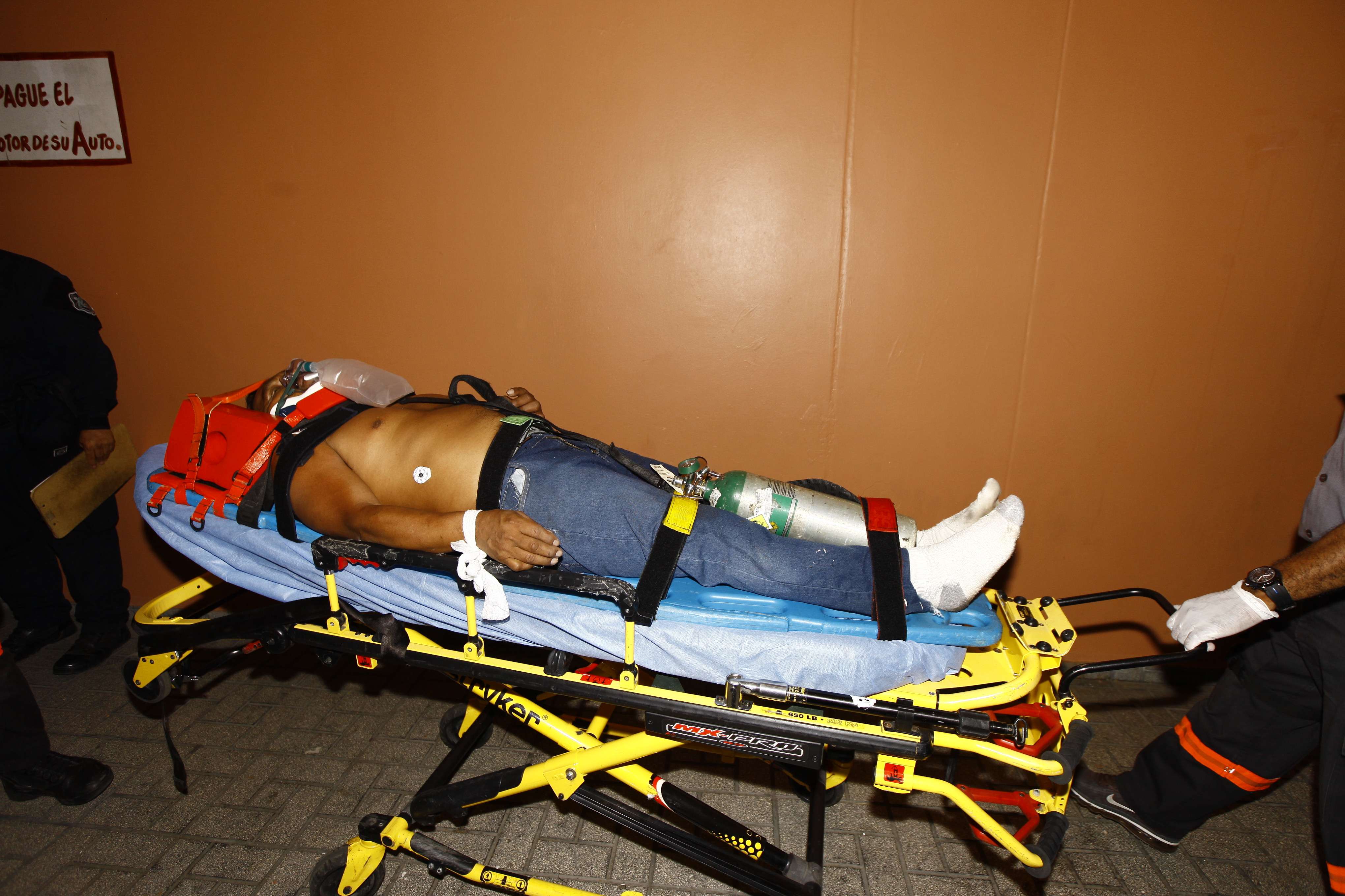 La víctima se recluida en en hospital Santo Tomás, fuera de peligro. Foto: Alexander Santamaría
