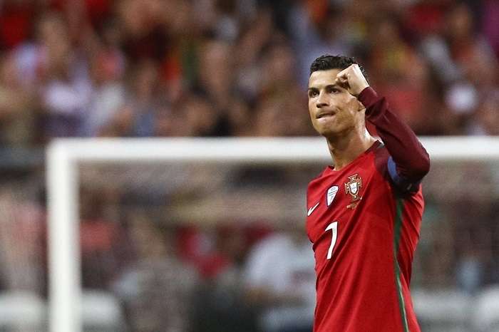 Ronaldo, capitán de la selección lusitana./ EFE