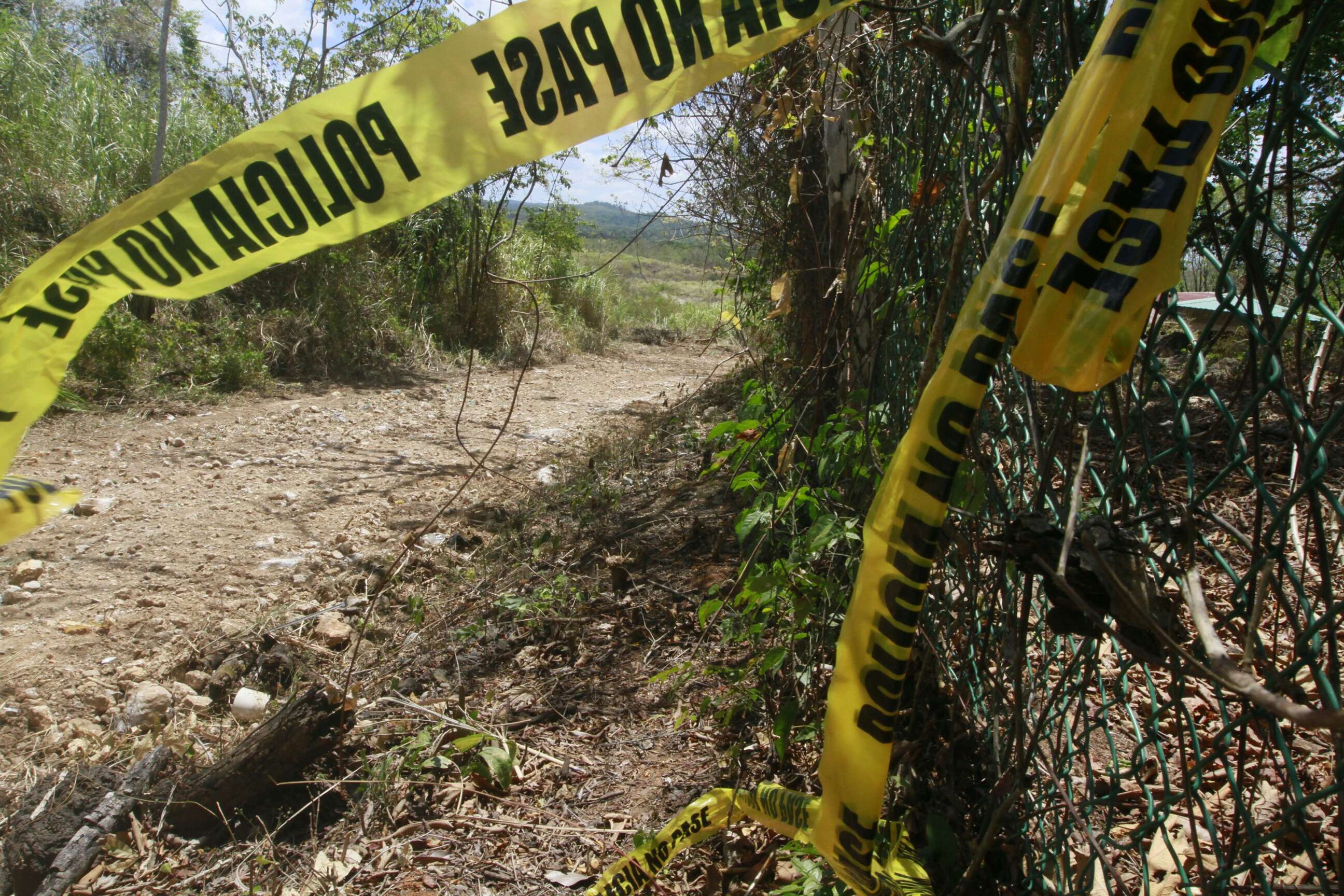 El cuerpo fue hallado en un área boscosa. Foto: @Grupoelite507