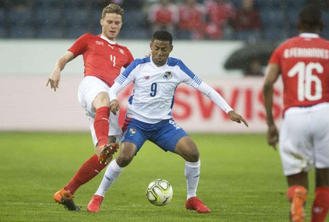  Gabriel “Gaby” Torres fue una de las figuras que presentó Panamá en el ataque contra la selección de Suiza.