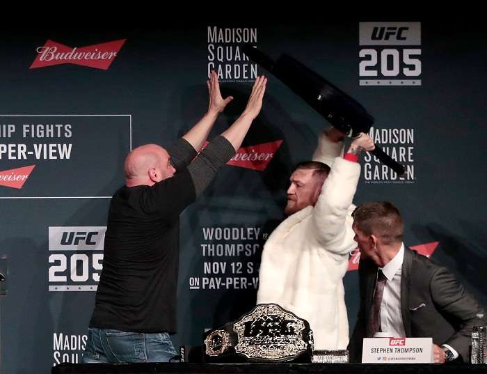 McGregor no pelea en la UFC desde noviembre de 2016. Foto: AP