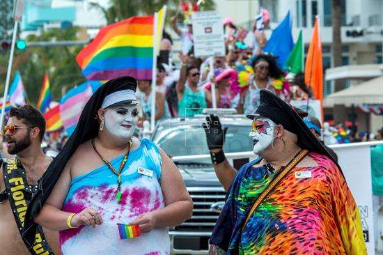 Marcha gay en Miami. EFE