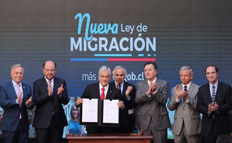 Presentación de la propuesta de reforma a la Ley de Migraciones. Foto/EFE