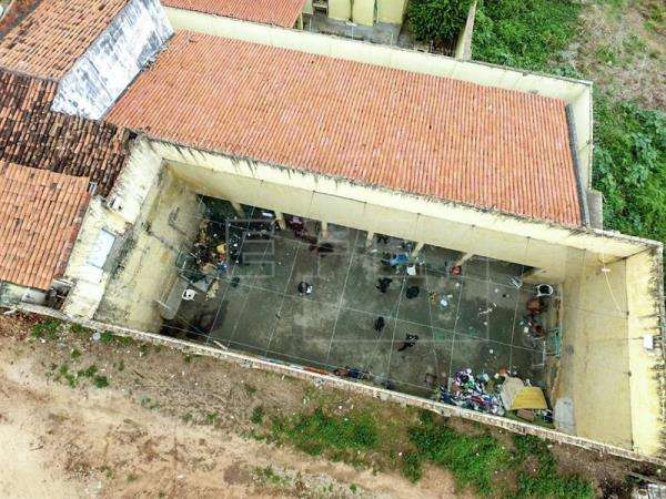 Imágenes del centro penitenciario en Brasil. Foto/EFE