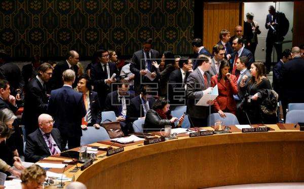 Reunión del Congreso en la ONU. Foto/ EFE