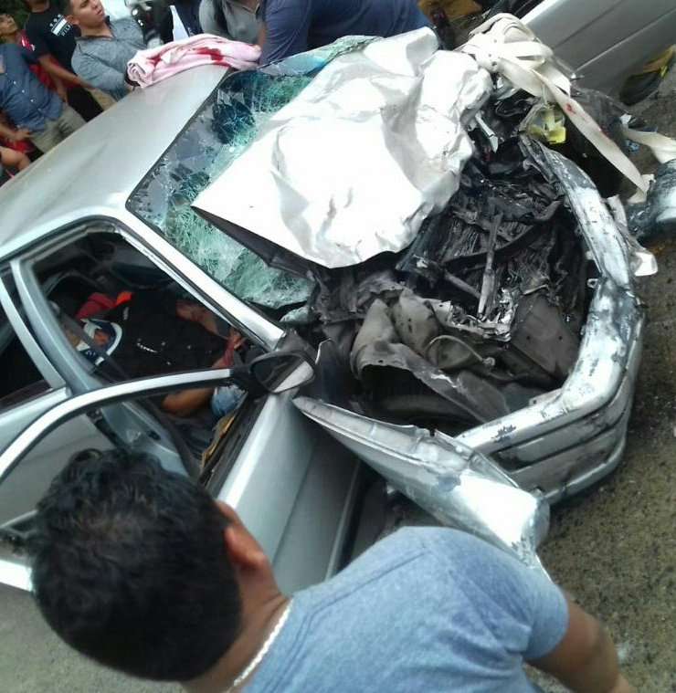 Accidente en Chepo. Foto/@ramironoticias 