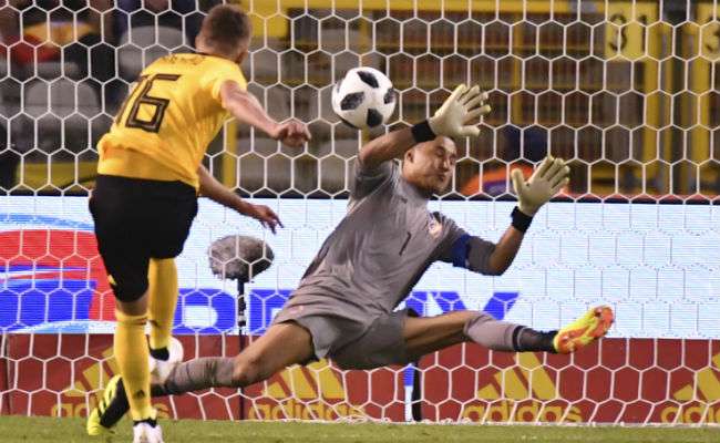 La selección de Costa Rica perdió por marcador de 4-1. Foto: AP