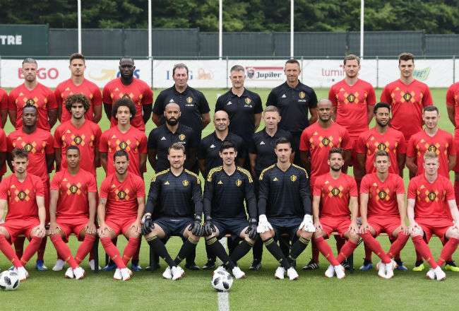 La selección de Bélgica es una de las favoritas a ganar el Mundial de Rusia. Foto:AP
