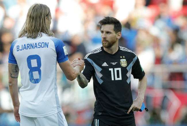 El astro argentino Lionel Messi. Foto: AP