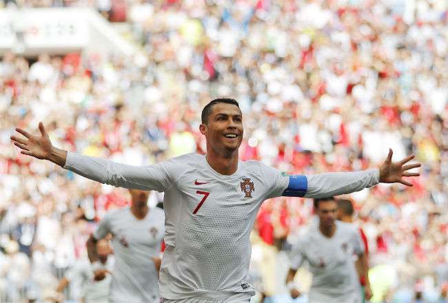 Cristiano Ronaldo acumula cuatro goles en el Mundial. Foto: AP