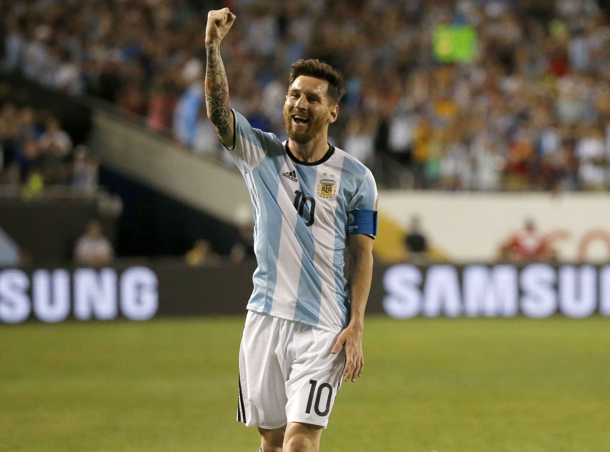 El jugador estrella de la selección de Argentina. Foto: EFE