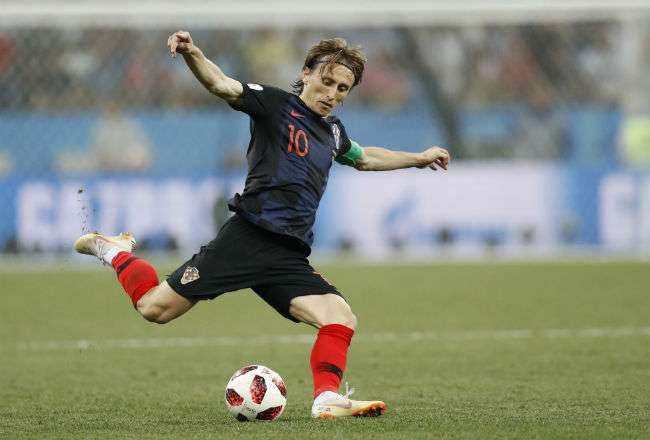 Luka Modric está disputando su tercera Copa del Mundo con Croacia.