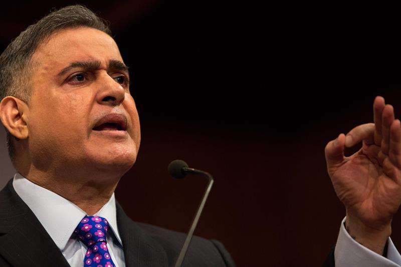 En la imagen, el fiscal general de Venezuela, Tarek Saab. EFE Archivo