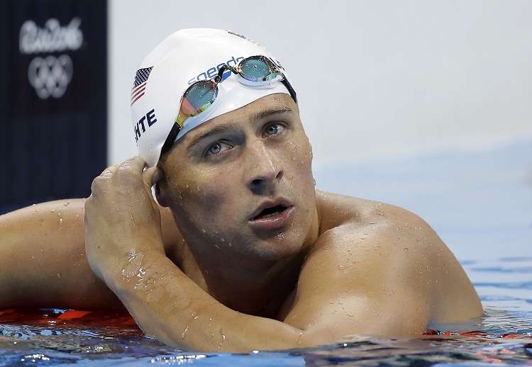 El nadador estadounidense Ryan Lochte, seis veces campeón olímpico.  Foto: AP