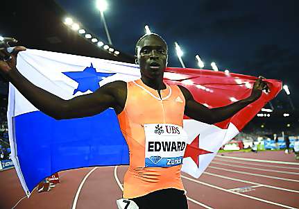 Alonso Edward es la carta fuerte de Panamá en el atletismo. Foto: AP