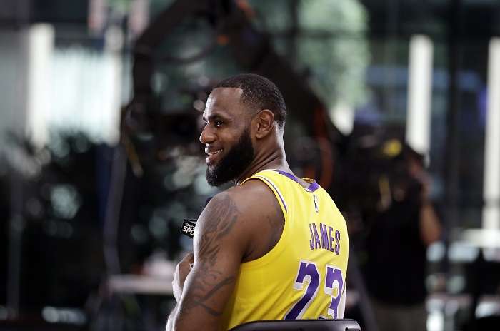 LeBron James, actual estrella de los Lakers./ Foto: AP