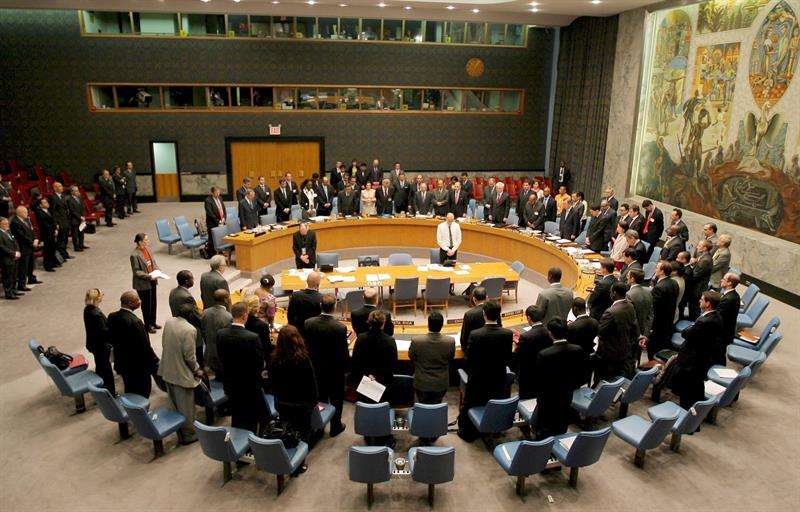 Vista general de una sesión del Consejo de Seguridad de la ONU. EFEArchivo