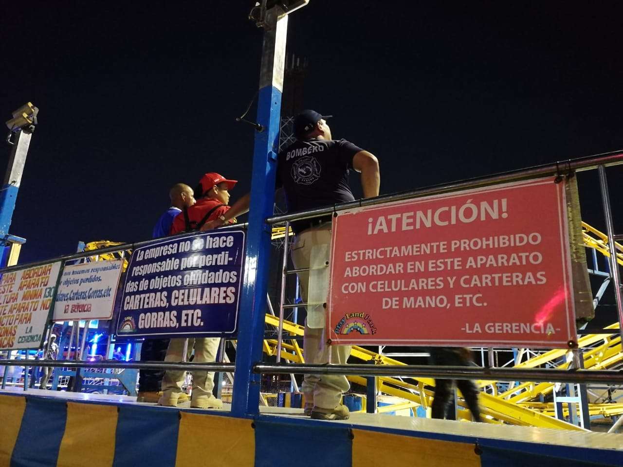 Personal del Cuerpo de Bomberos revisó el aparato luego de reparado. Foto: Mayra Madrid