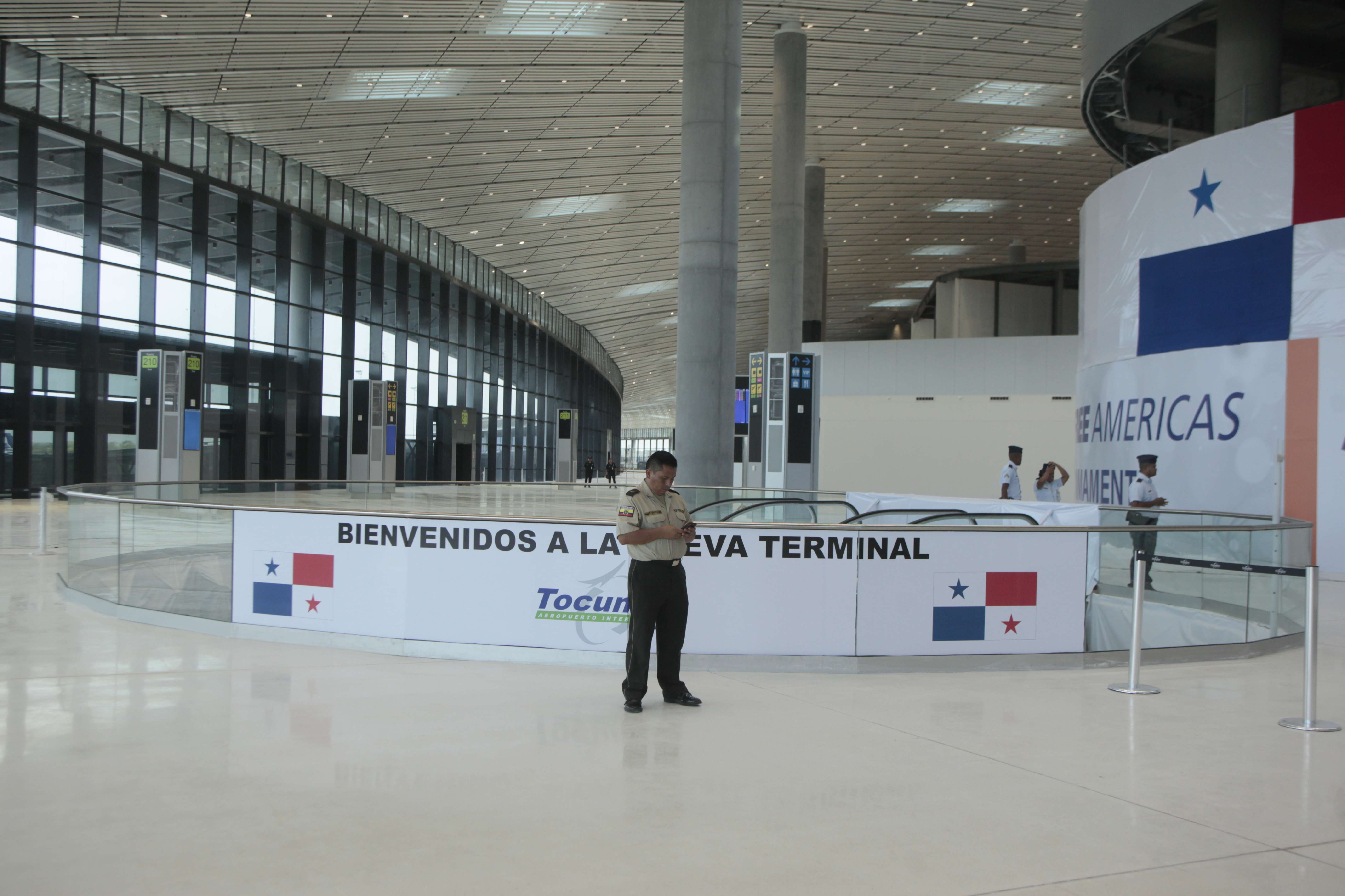 Nueva Terminal 2 del aeropuerto de Tocumen. Foto: Victor Arosemena  