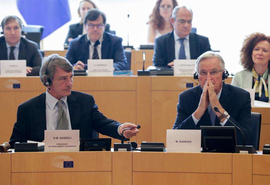 En la imagen el presidente del Parlamento Europeo, David Sassoli. EFE