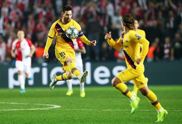 Lionel Messi marcó uno de los goles del encuentro. Foto: EFE
