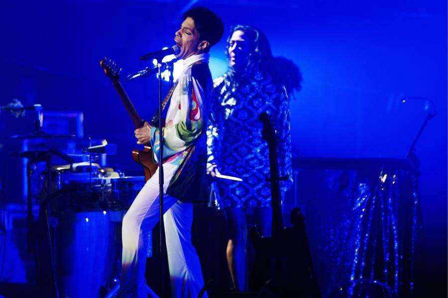 El cantante estadounidense Prince en concierto. EFE
