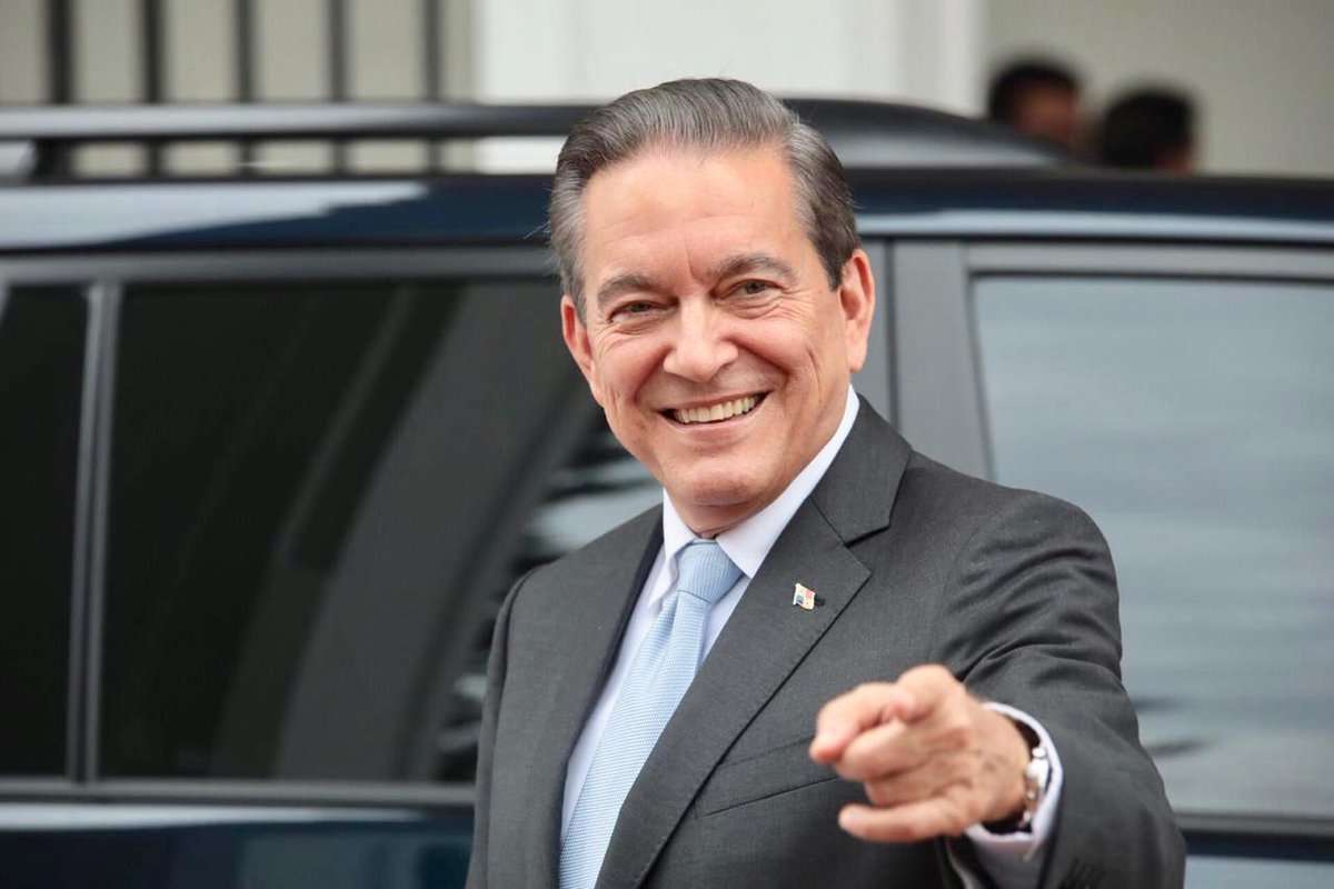 Presidente electo de la República de Panamá, Laurentino Cortizo.