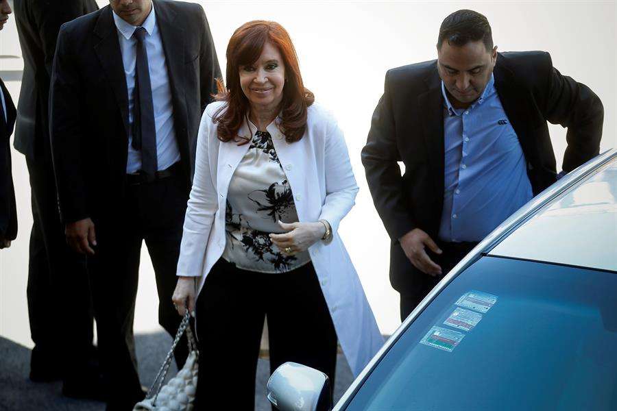 En la imagen la vicepresidenta electa de Argentina, Cristina Fernández de Kirchner. EFE